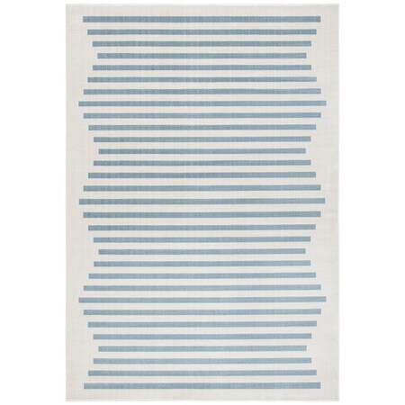Safavieh 4 x 6 ft. Orwell Contemporary Rectangle Rug, Ivory & Blue ORW352A-4